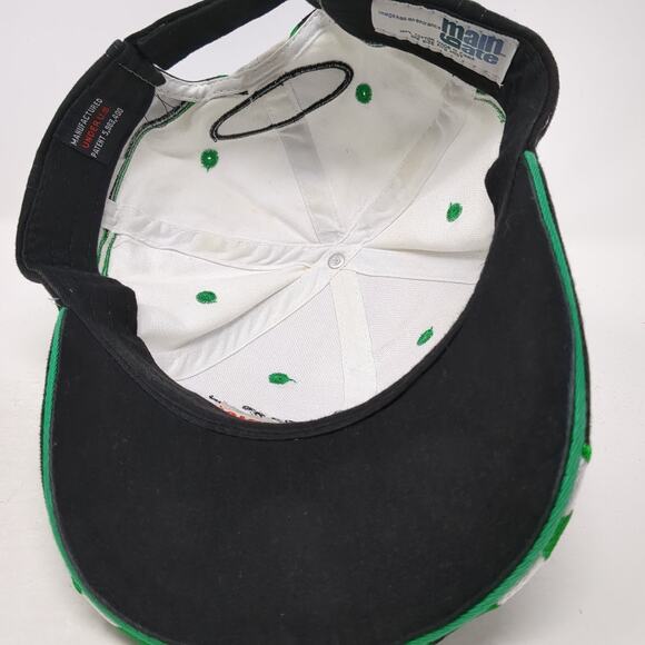John Force Racing Green Fire NHRA Strapback Baseball Cap Multi OS Main Gate - Picture 7 of 9
